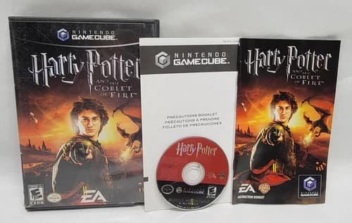 Harry Potter and the Goblet of Fire- Nintendo Gamecube - Complete w/ Manual