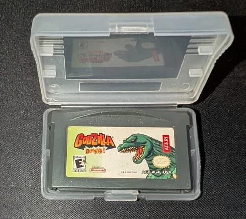 Godzilla: Domination (Nintendo Game Boy Advance, 2002) CARTRIDGE GBA TESTED