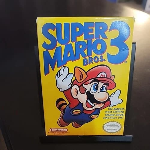 Super Mario Bros 3 CIB Complete Nes Nintendo W/Manual See Pics For Condition