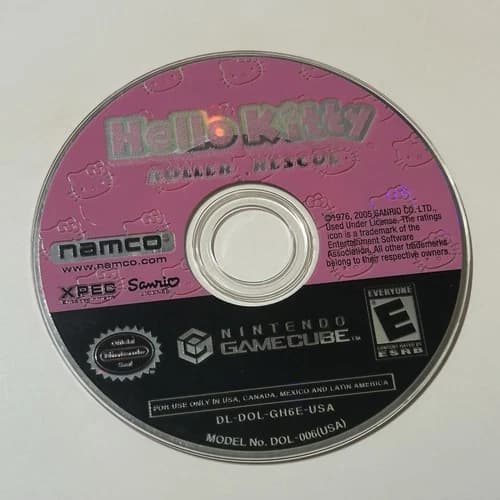 Hello Kitty: Roller Rescue (Nintendo GameCube, 2005) DISC ONLY - TESTED