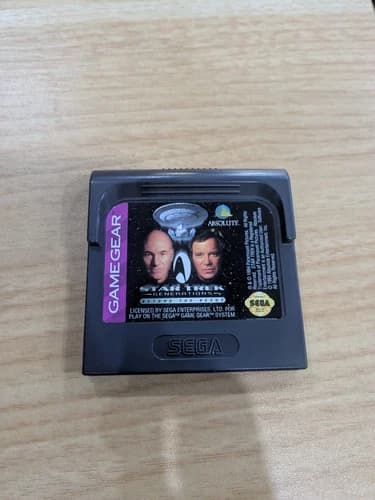 O1 Star Trek Generations Beyond the Nexus - Loose - Good - Sega Game Gear