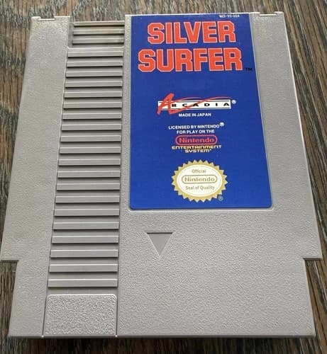 Silver Surfer CART ONLY (Nintendo, NES 1990) Combine Shipping on Multiple