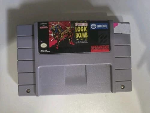 Operation Logic Bomb (Super Nintendo Entertainment System, 1993) SNES