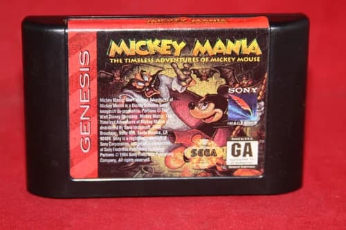 Mickey Mania: The Timeless Adventures of Mickey Mouse (Sega Genesis, 1994)