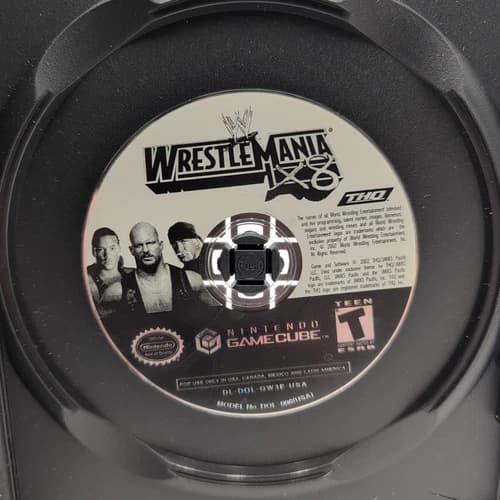 WWE Wrestlemania X8 Gamecube Disc Only