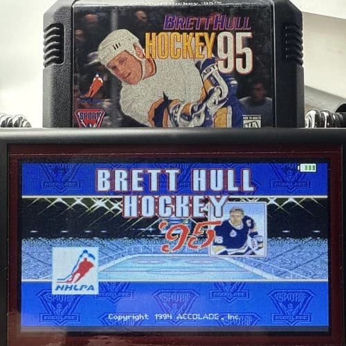 Brett Hull Hockey 95 (Sega Genesis, 1994)