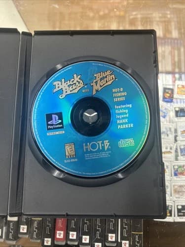 Black Bass With Blue Marlin (Sony PlayStation 1, 1999) Disc Only