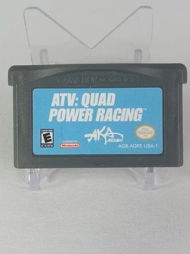 ATV: Quad Power Racing (Nintendo Game Boy Advance, 2002) Tested Working Game