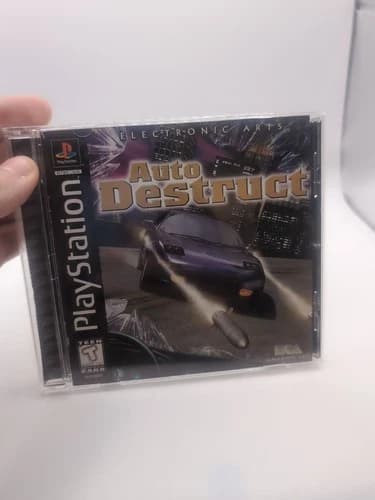 Auto Destruct PlayStation 1 PS1 Complete in Box