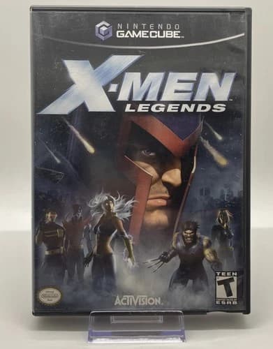 X-Men Legends (Nintendo GameCube, 2004) Complete With Manual