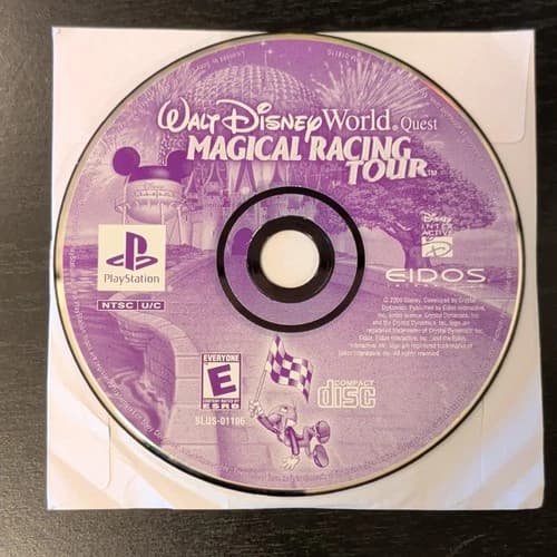 Eidos Interactive Walt Disney World Quest Magical Racing Tour PS1 (see desc)