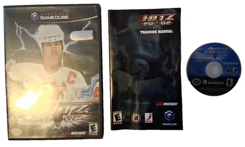 NHL Hitz 20-02 Nintendo GameCube 2001 Complete