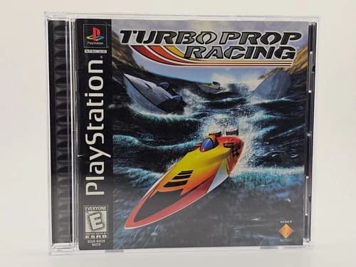 Sony Playstation 1 PS1 Turbo Prop Racing CIB Cleaned & Tested