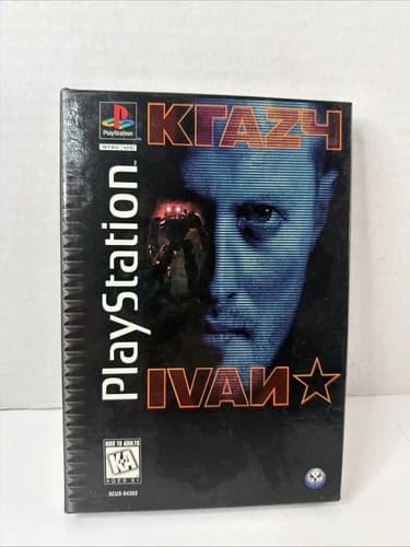 Krazy Ivan! Sony PlayStation! 1996! Complete In Box With Reg Card ! Tested
