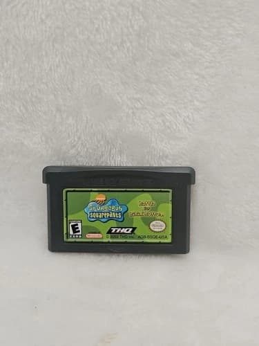 Nintendo Game Boy Advance SpongeBob Squarepants Battle For Bikini Bottom Game