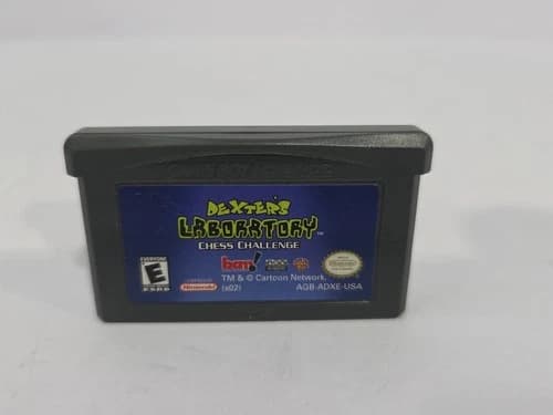 Dexter's Laboratory: Chess Challenge (Nintendo Game Boy Advance, 2002) - Cart