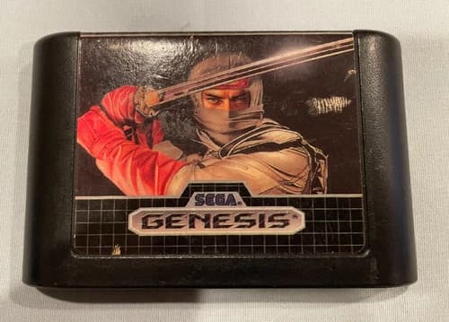 THE REVENGE OF SHINOBI - Sega Genesis Classic Video Game (Cart Only) - WORKS!