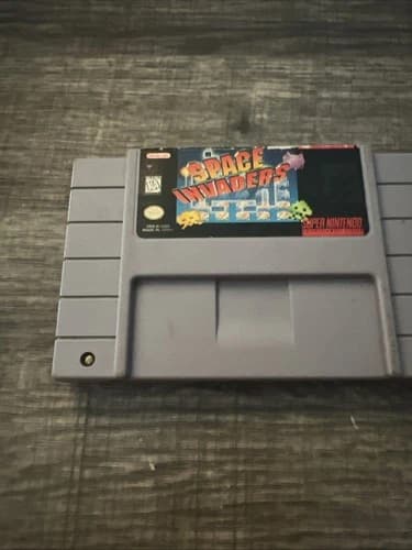 Space Invaders (Super Nintendo Entertainment System, 1992 SNES GAME