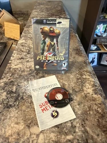 Metroid Prime Nintendo GameCube CIB Complete w/Manual See Pics For Cond