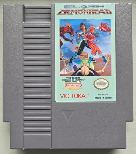 Clash at Demonhead - NES Nintendo Authentic Retro
