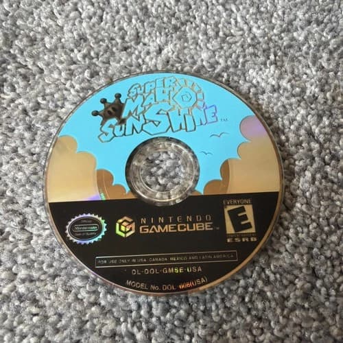 Super Mario Sunshine Nintendo Gamecube Disc Only Tested Works