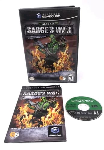 Army Men: Sarge's War - Nintendo GameCube - Complete - Tested