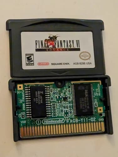 Final Fantasy VI Advance (Nintendo Game Boy Advance, 2007) GBA Cart Only TESTED
