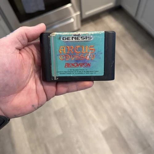 Arcus Odyssey Sega Genesis, 1991 Cartridge Only NOT TESTED