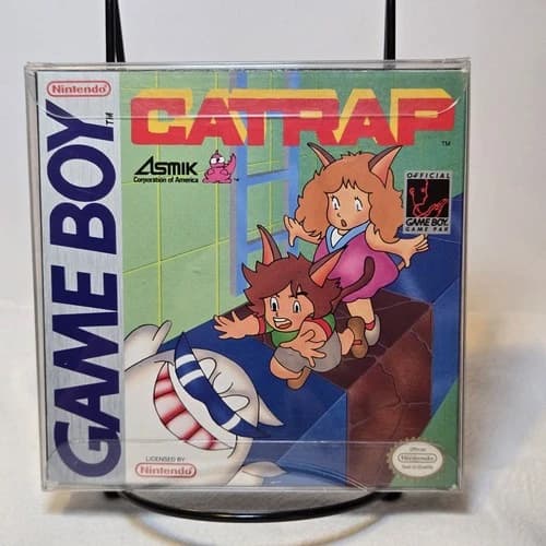 Catrap - Nintendo Game Boy - Authentic w/ Box and Manual - CIB TESTED WORKS