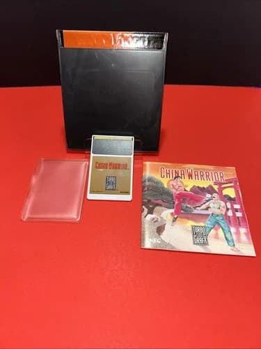 China Warrior (TurboGrafx-16, 1989) complete Tested