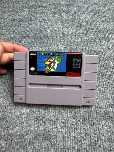 Super Mario World Super Nintendo SNES Authentic