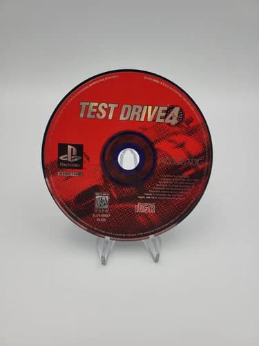 Test Drive 4 (Sony PlayStation 1, 1997, PS1) DISC ONLY | NO TRACKING