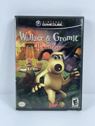 Wallace and Gromit in Project Zoo Nintendo GameCube 2003, Complete