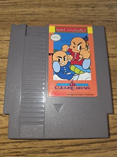 Kung-Fu Heroes (Nintendo NES, 1989) TESTED Authentic Game