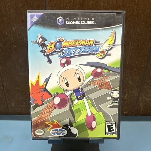 Bomberman Jetters (Nintendo GameCube, 2004) CIB Complete with Manual TESTED Nice