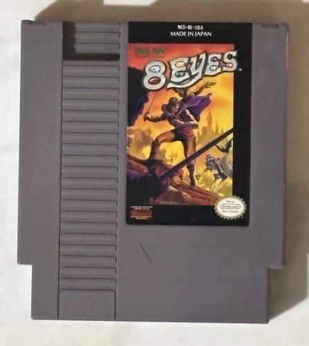 Nintendo NES 8 Eyes (Cleaned, Tested & Working)