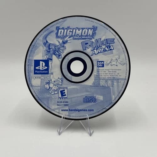 Digimon Rumble Arena (Bandai, 2002) Playstation PS1 - Disc Only