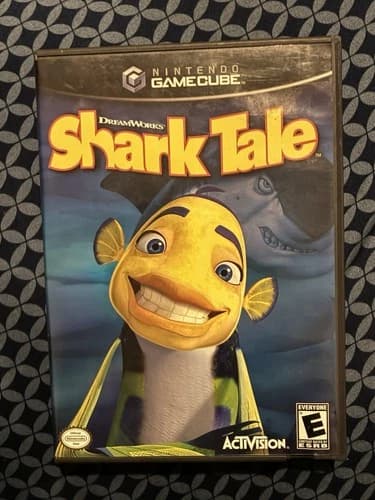 Shark Tale Nintendo GameCube Tested Working CIB with Manual