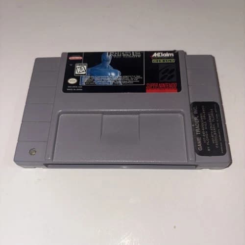 Rise of the Robots SNES Super Nintendo Game Cartridge Acclaim Tested
