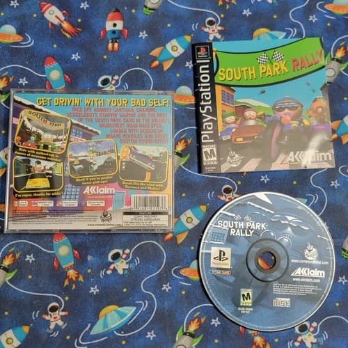 South Park Rally Sony PlayStation 1 PS1 Complete With Case And Manual