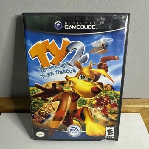 Ty the Tasmanian Tiger 2: Bush Rescue (Nintendo GameCube) CIB Complete Tested