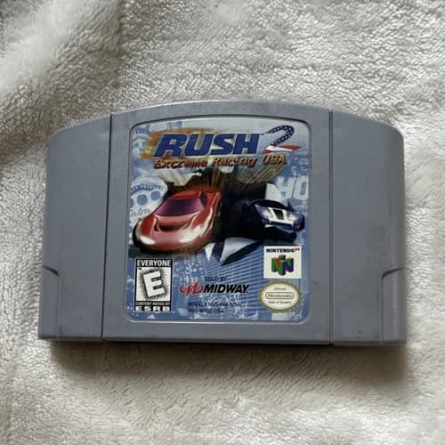 Midway Rush 2: Extreme Racing USA Nintendo 64 N64 Racing E NTSC-U/C