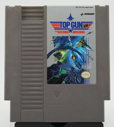 Top Gun The Second Mission 1989 Tested NES Nintendo