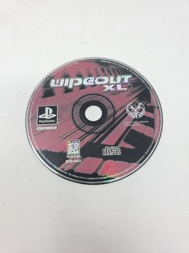 Wipeout XL PlayStation 1 PS1 Disc Only Loose Disc Tested