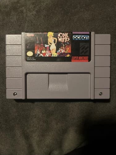 Z1) Cool World (Super Nintendo SNES, 1992) Cartridge Only