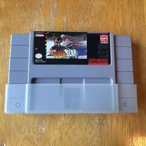 Super Slap Shot Super Nintendo SNES Cartridge Only