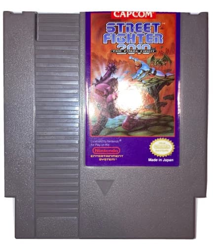 Street Fighter 2010 The Final Fight Nintendo NES (1990) Cartridge ONLY Tested