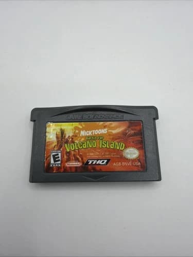 Nicktoons: Battle for Volcano Island GBA (Nintendo Game Boy Advance) - Authentic