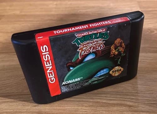 Teenage Mutant Ninja Turtles Tournament Sega Genesis Fighters Cartridge Only