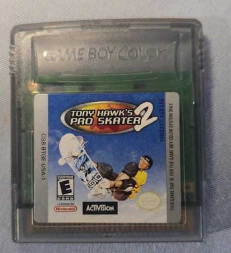 Tony Hawk's Pro Skater 2 (Nintendo Game Boy Color) Authentic - Works!